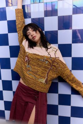 Kimchi Blue House Pattern Jumper