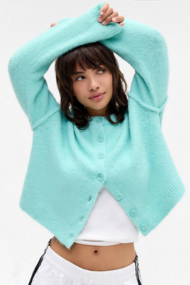 UO Marli Crew Neck Cardigan Product Page