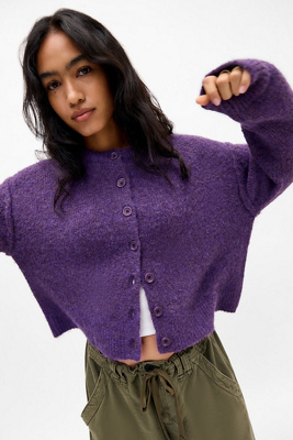 UO Marli Crew Neck Cardigan Product Page