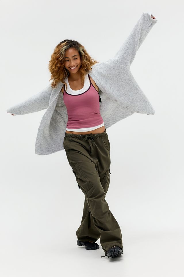 UO V-Ausschnitt Longing Strickjacke #2