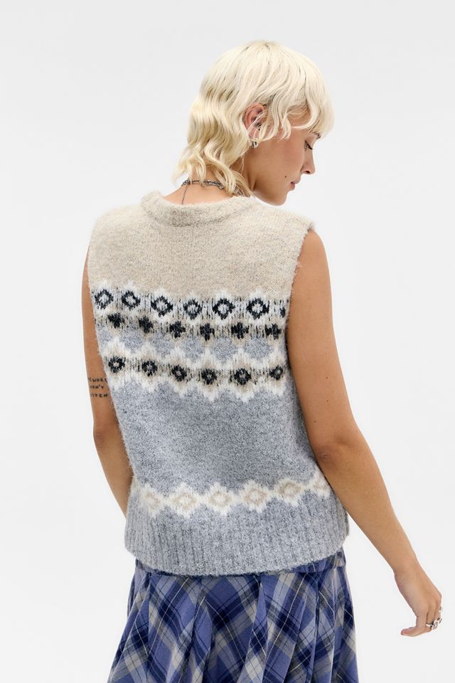 Camiseta sin Mangas Fairisle de UO #2