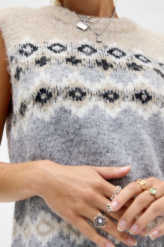 Camiseta sin Mangas Fairisle de UO #3