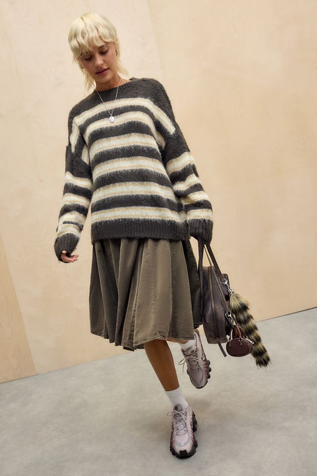 UO Brushed Stripe Jumper #1