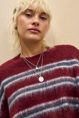 Maglione a Righe Spazzolato UO