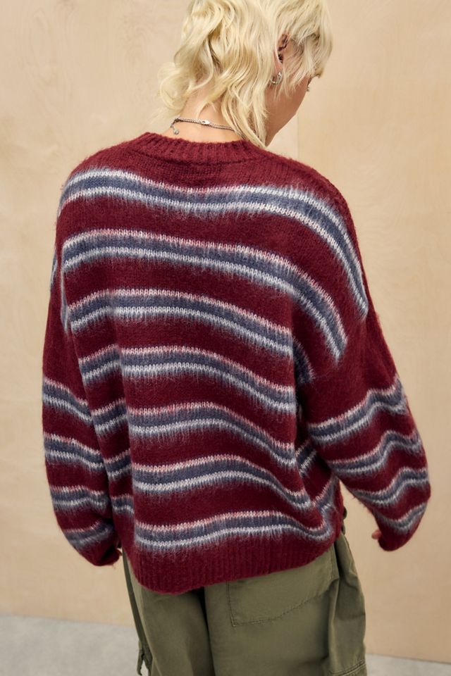UO Brushed Stripe Jumper #4