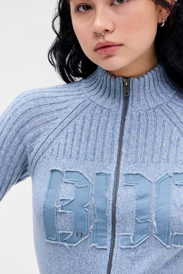 BDG Zip-Through Knit Track Top #2