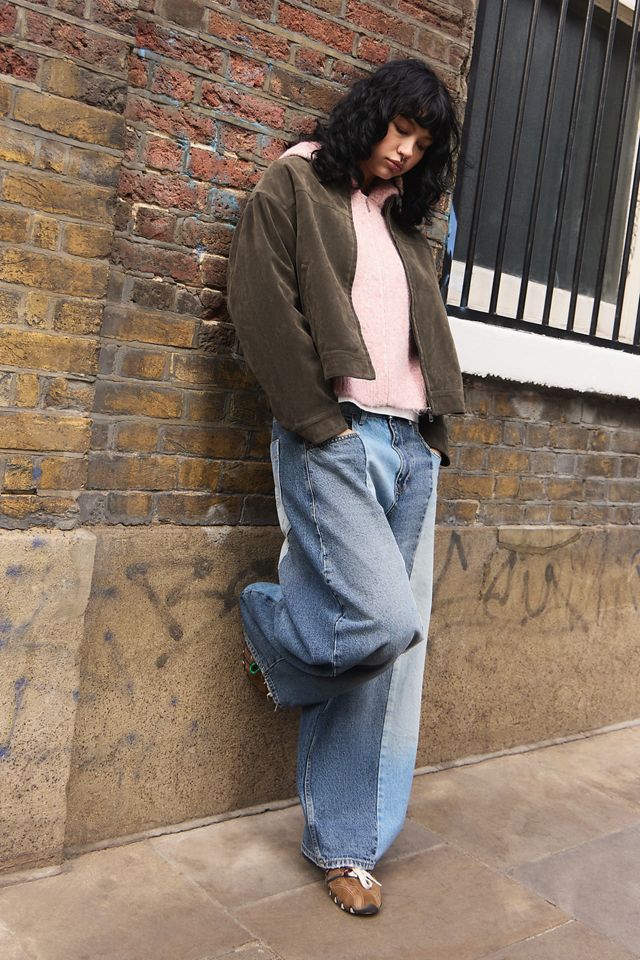 Felpa con cappuccio e zip UO Jae #2