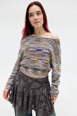 UO Spacedye Stitch Pullover