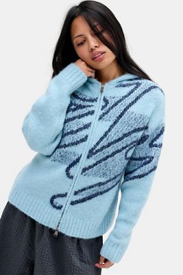 iets frans... Sudadera con Capucha Cepillada con Cremallera Statement
