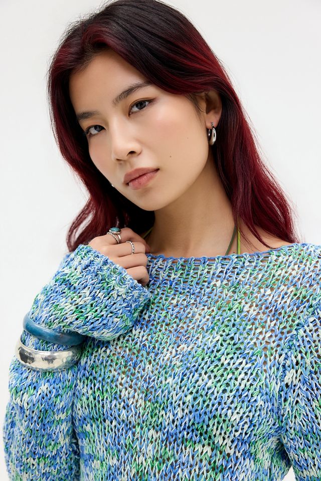 UO Spacedye Tape Pullover #3