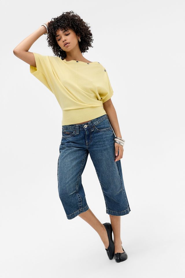 UO Popper Short Sleeve Batwing Top #2