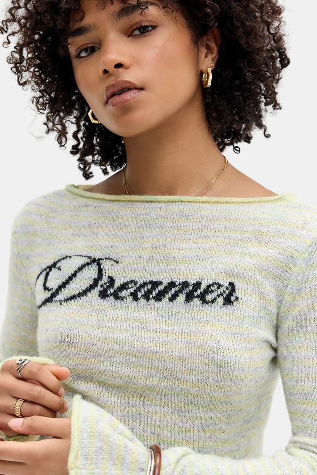 Haut en maille à slogan UO Dreamer #1