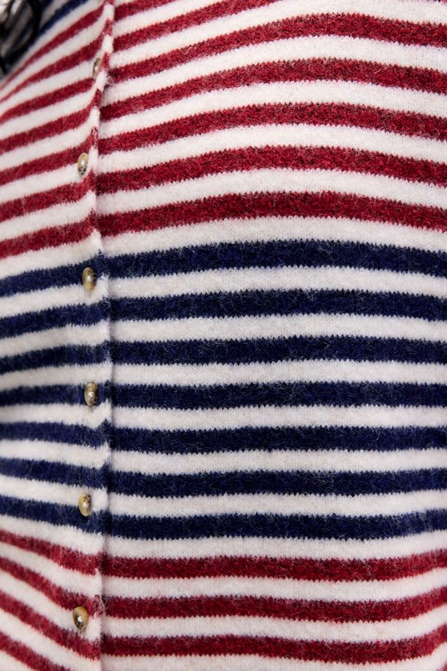 UO Marlowe Stripe Crew Cardigan #3