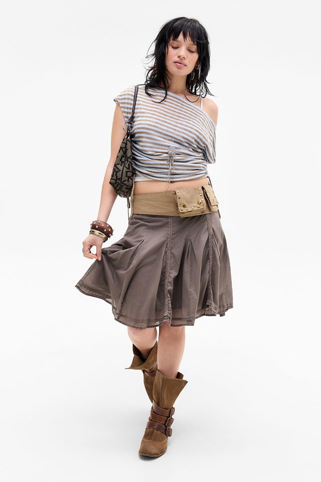 UO Bonnie Sheer Off-Shoulder Knit Top #2