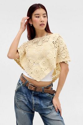 UO Fauxchet Poncho