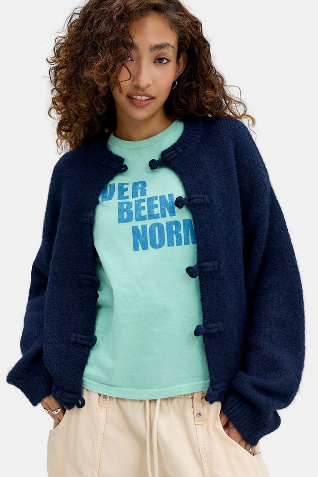 Cardigan à brandebourgs Kimchi Blue #1