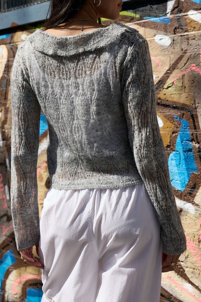 Kimchi Blue Wasserfall-Strickjacke #3