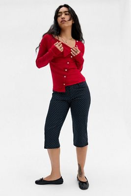 Top BDG Lumi con Botones y Tapeta Asimétrica Plisada