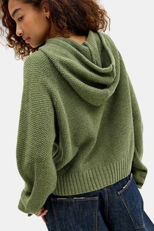 BDG Moss Kapuzenpullover mit Knebelknöpfen #4