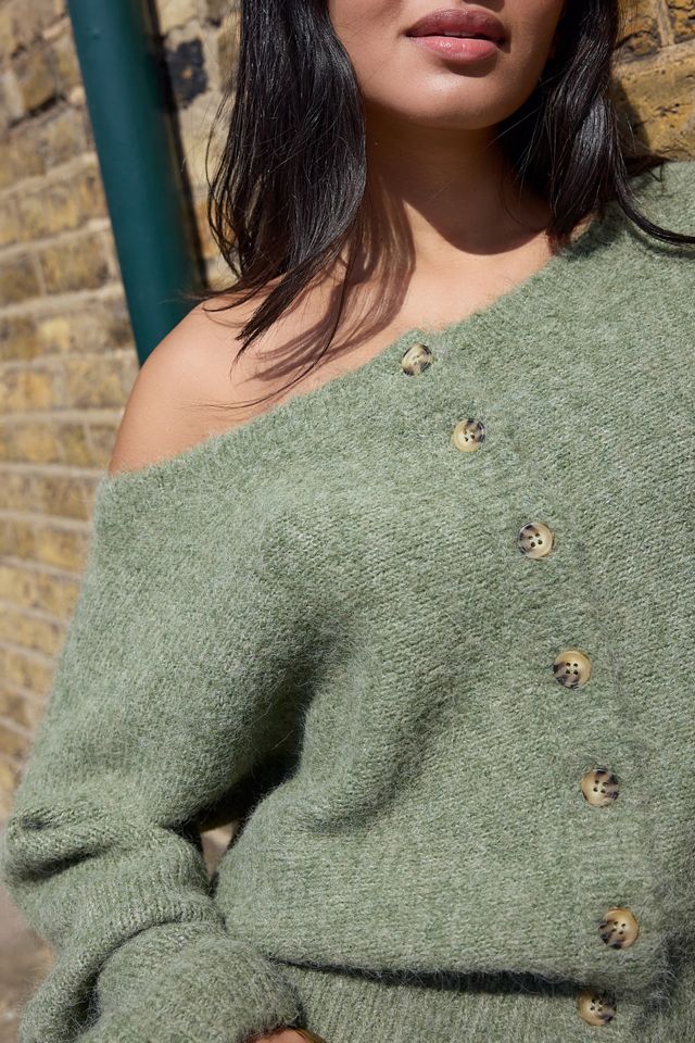 UO Lotti Off-Shoulder Cardigan #2