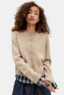 BDG Double Layer Cardigan
