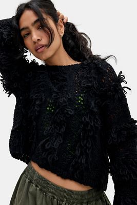 UO Memphis Fringed Jumper