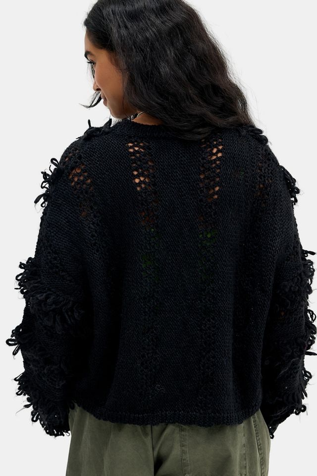 UO Memphis Fringed Jumper #2