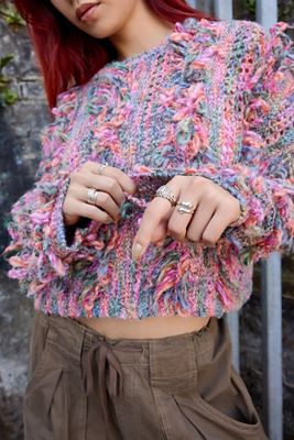 UO Memphis Fringed Jumper