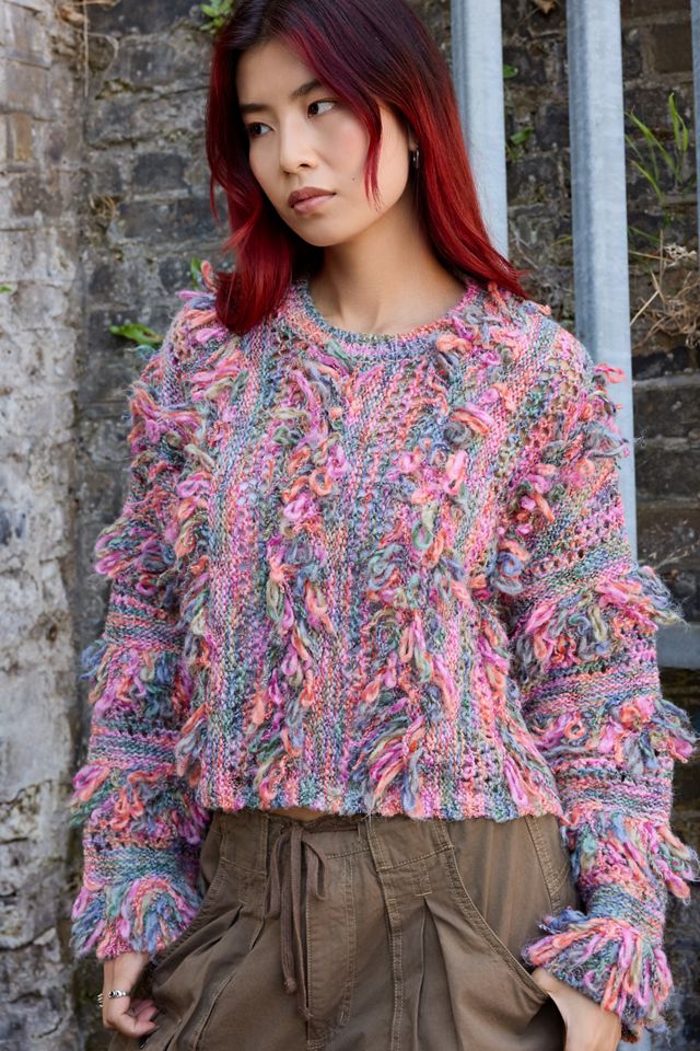 UO Memphis Fringed Jumper #2