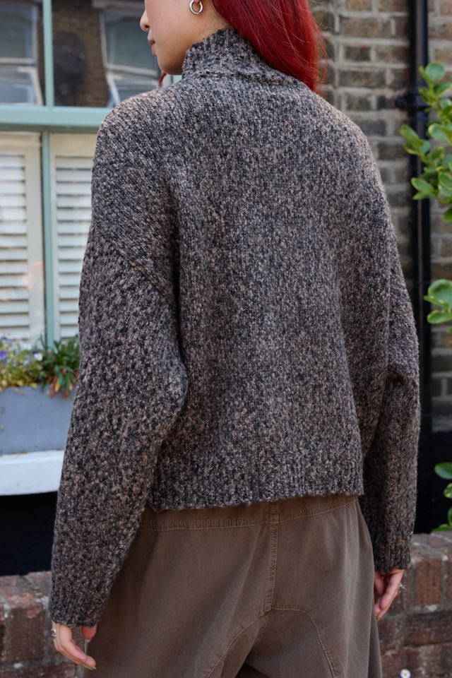 BDG Duffy Trichterkragen Zweireihiger Cardigan #3