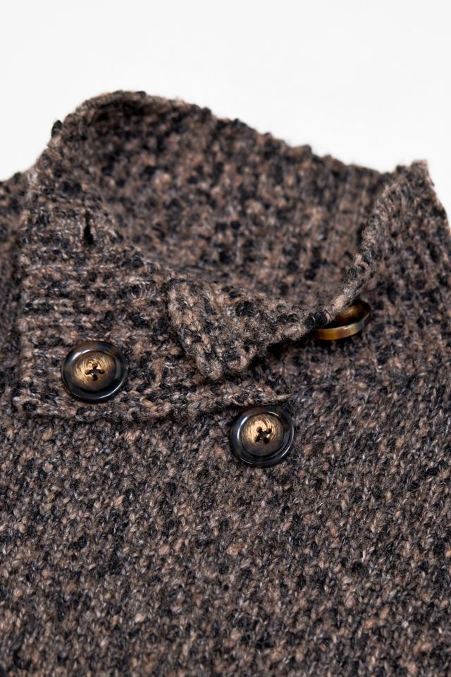 BDG Duffy Trichterkragen Zweireihiger Cardigan #4