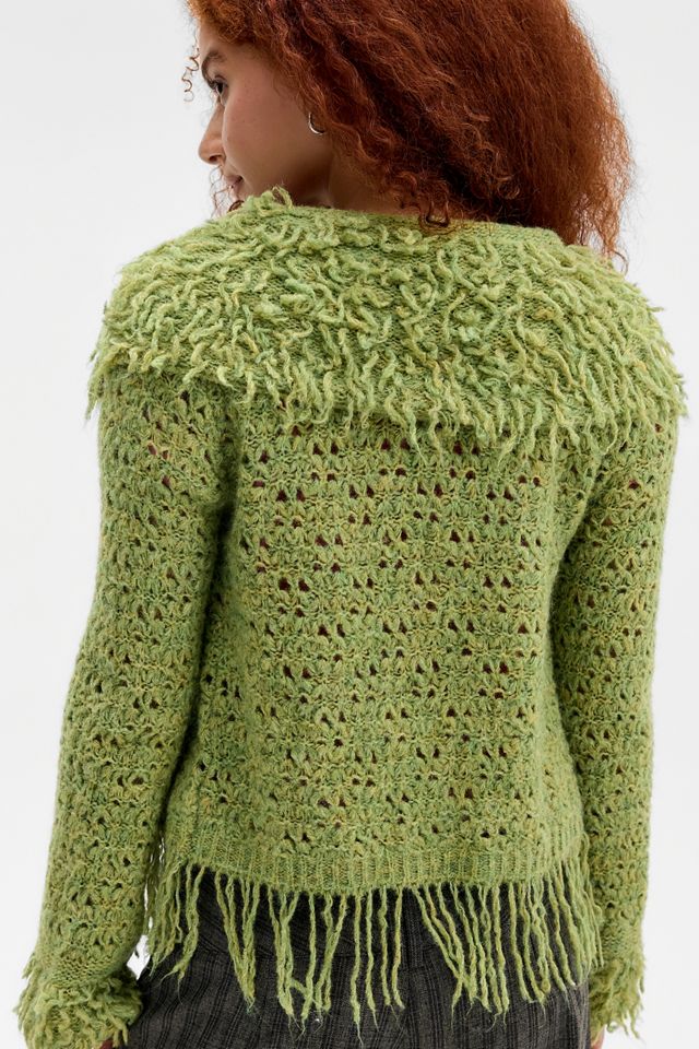 UO Pia Fringed Cardigan #2