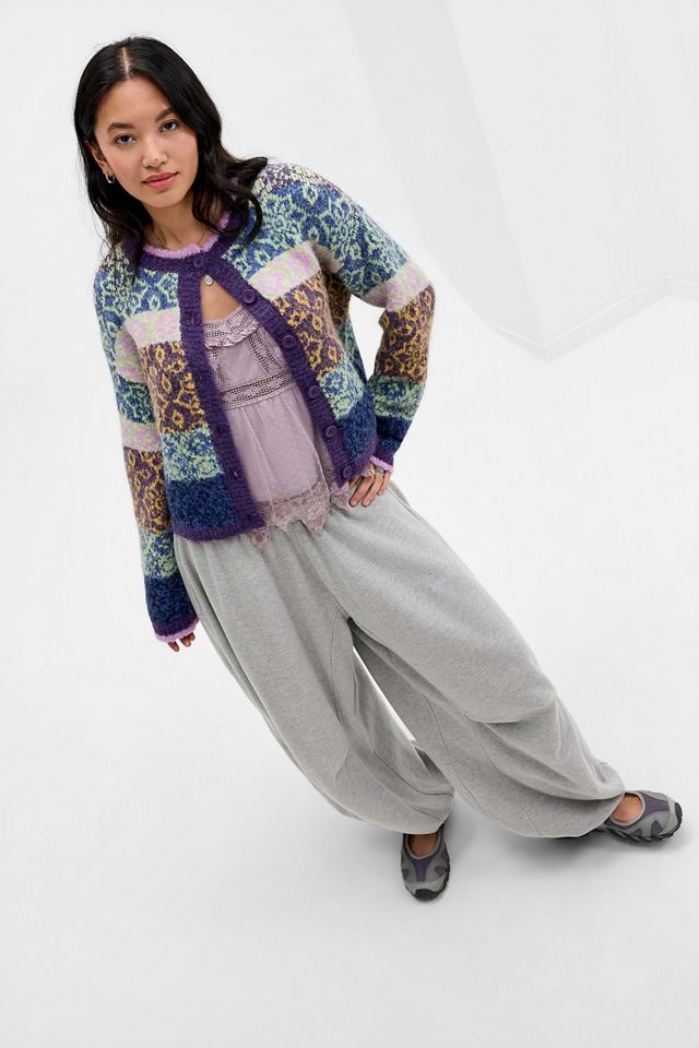 Kimchi Blue Fair Isle Muster Strickjacke #1