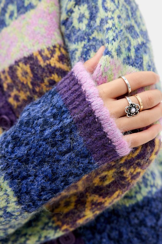 Kimchi Blue Fair Isle Muster Strickjacke #2
