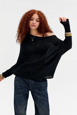 Top Poncho Trasparente UO Sidney