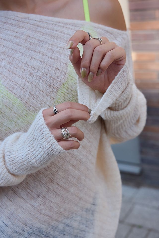 UO Sidney Sheer Poncho Top #2