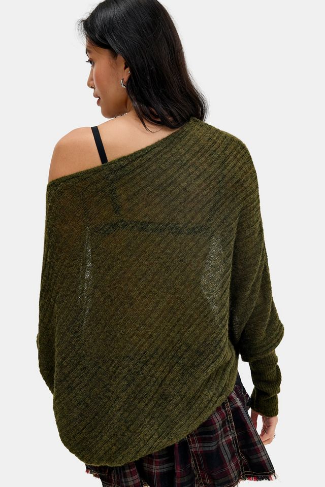 UO Sidney Sheer Poncho Top #3