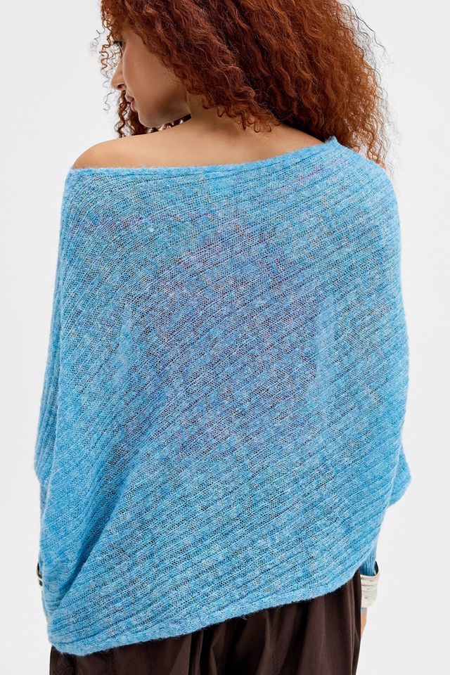 Top Poncho Transparente UO Sidney #3