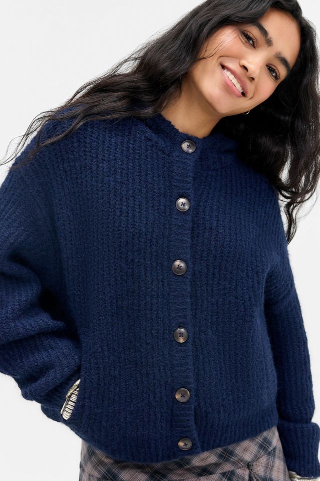 UO Indi Hooded Ribbed Cardigan #2