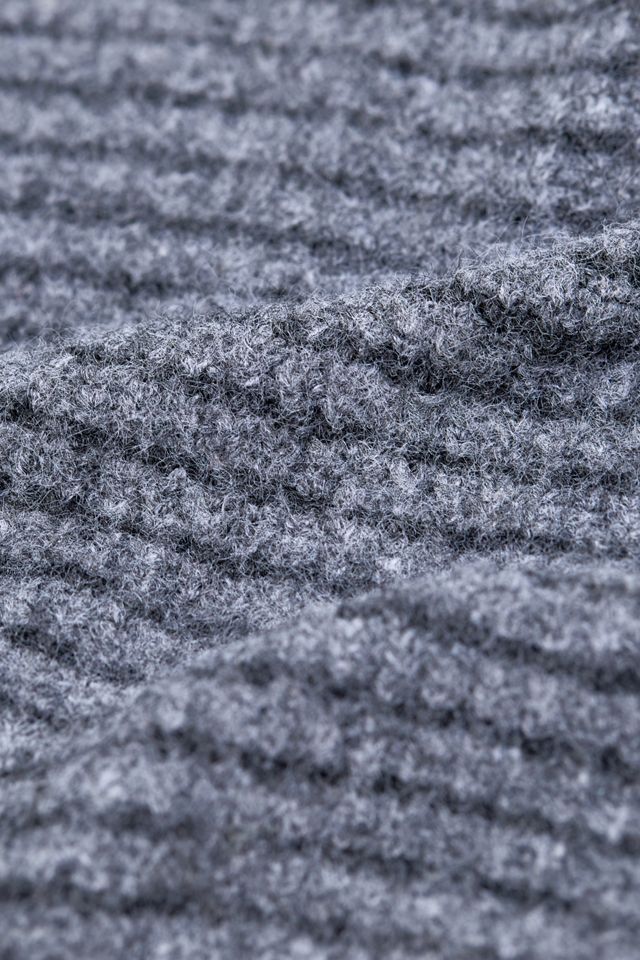 UO Finn Trichterhals Zip-Durch Strickjacke #5