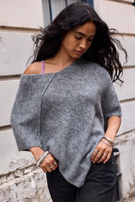 UO Biffy Knit Poncho