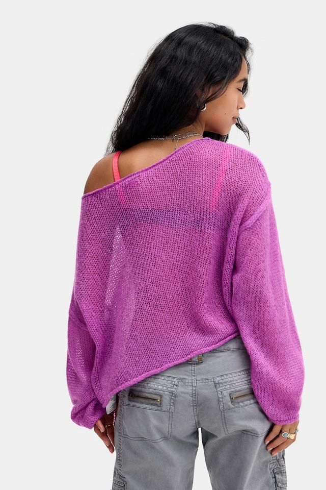 UO Nia Sheer East West Jumper #3
