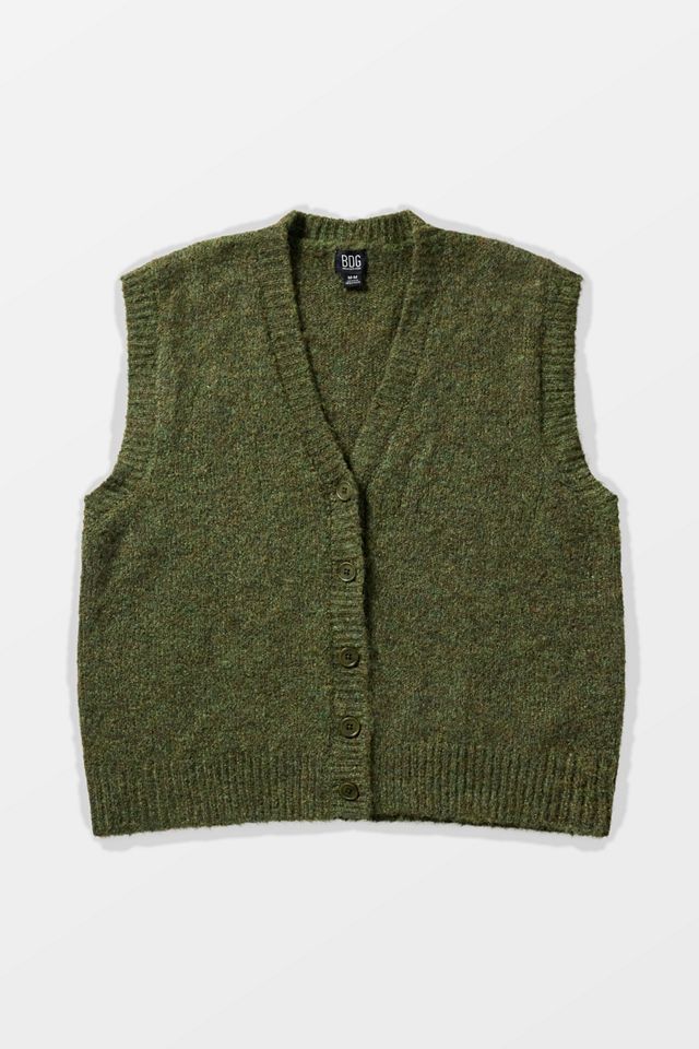 BDG Button Through Sweater Vest #6