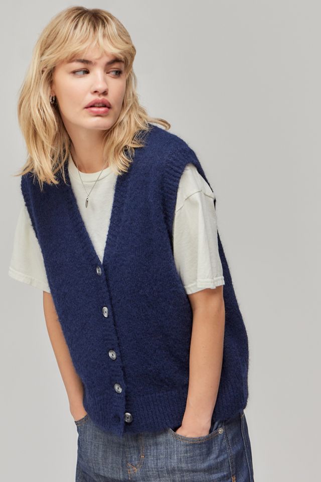 BDG Button Through Sweater Vest #2