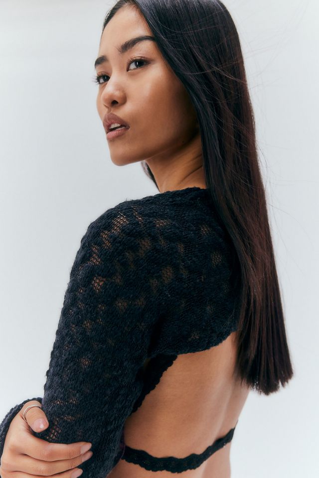 UO Slub Strick Bolero #2