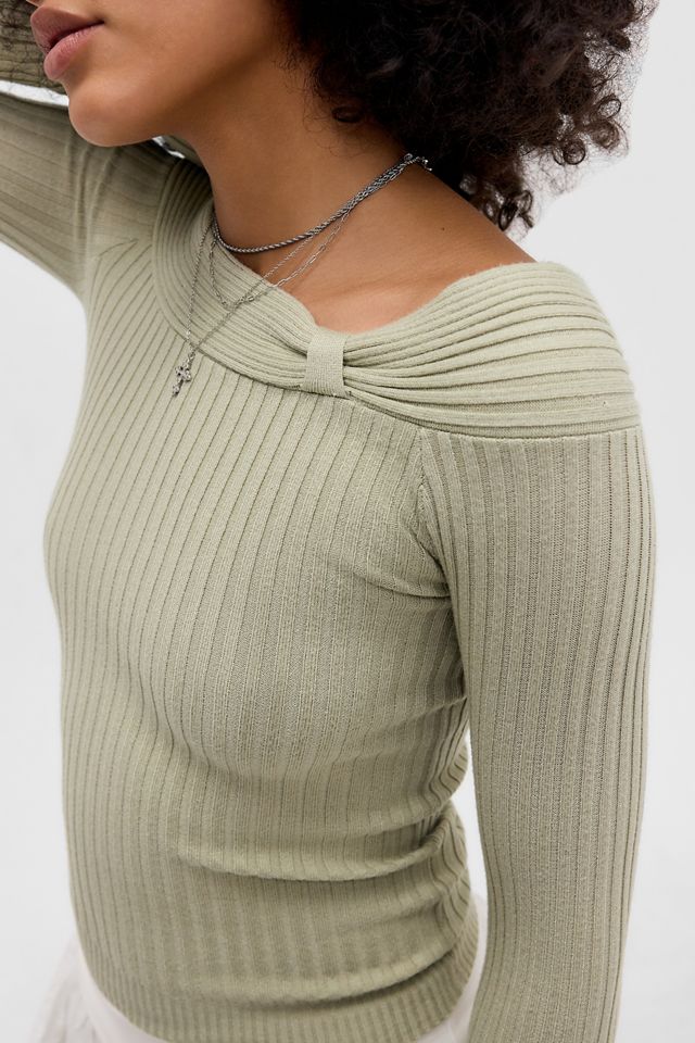 Maglione Girocollo con Scollo a V UO #2
