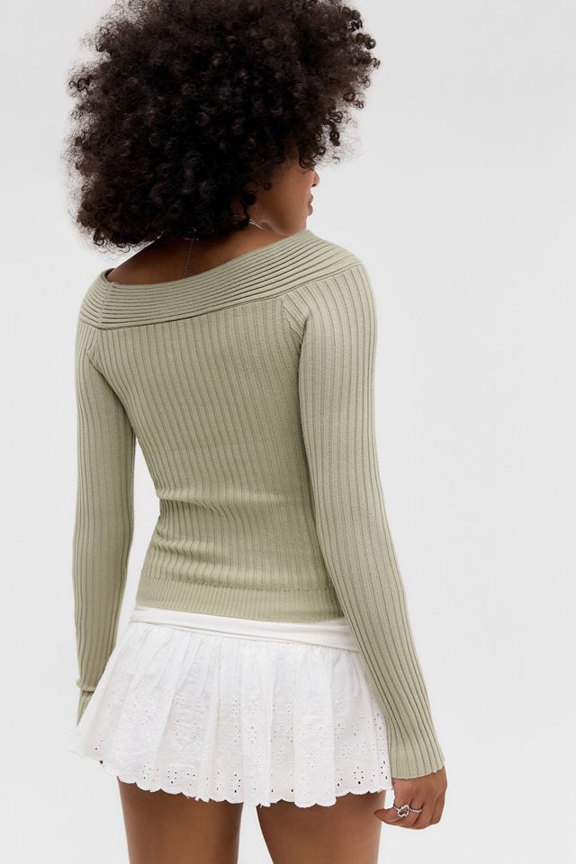 Maglione Girocollo con Scollo a V UO #3