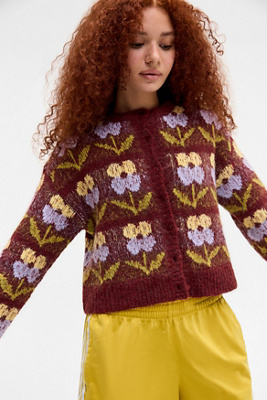 Cardigan floral Dakota en taille: XS - Kimchi Blue - Modalova