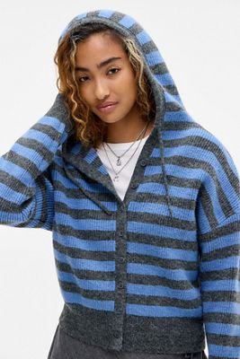 UO Tyler Button-Through Hoodie