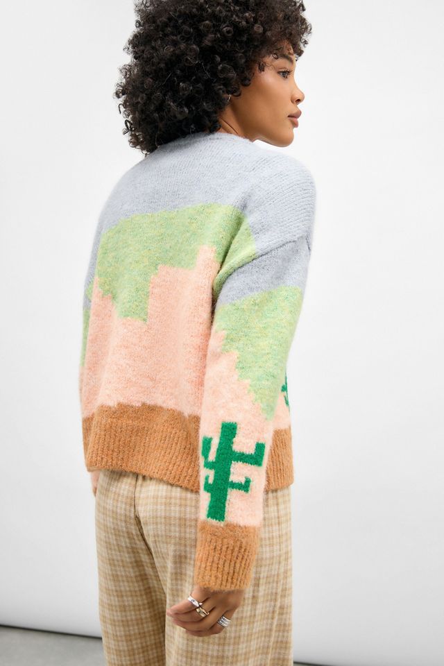 UO Cactus Crew Neck Cardigan #4